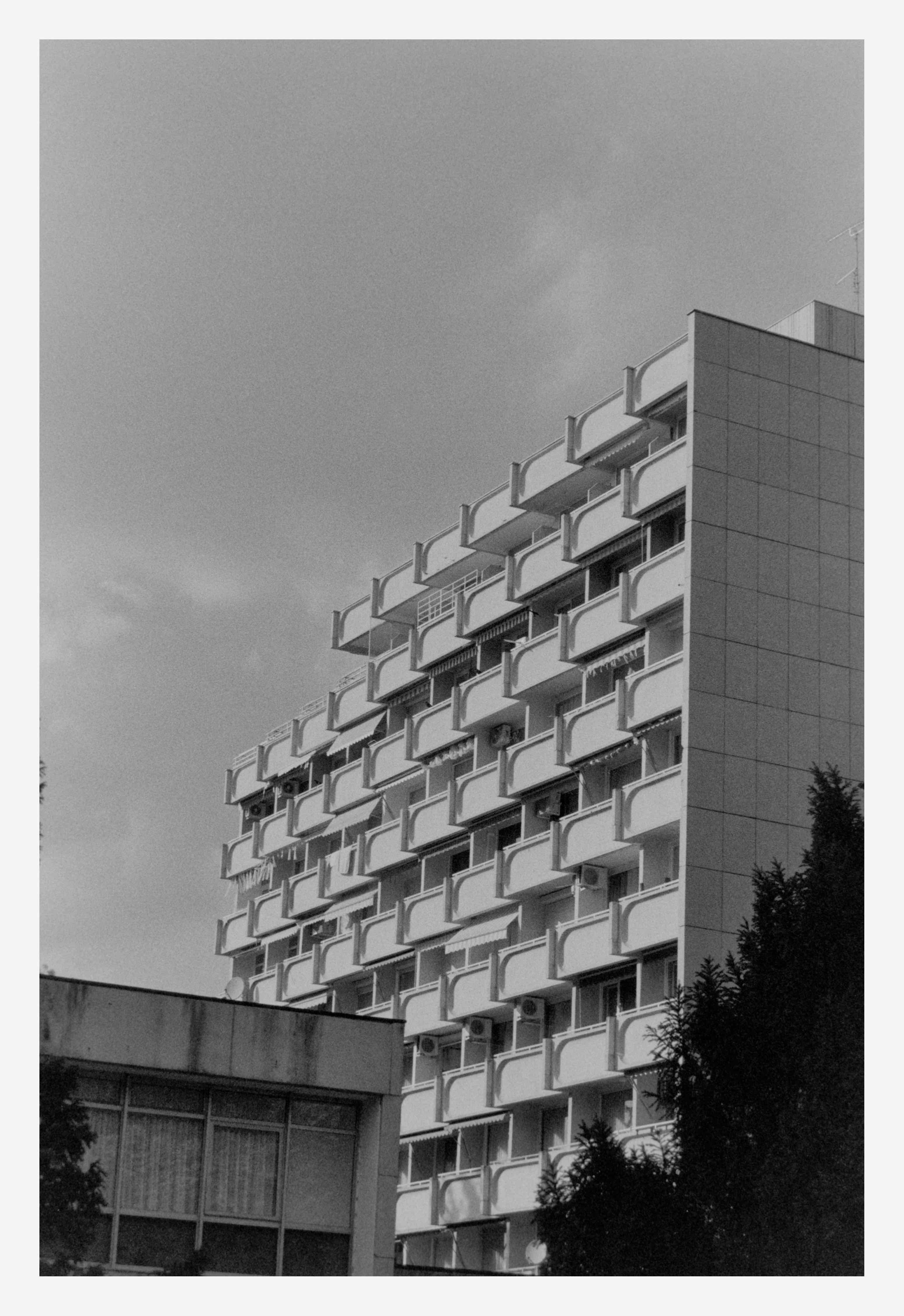 Socialist Symmetry Pt. 2 shot on Forte Fortepan 200 with a Nikon F50, developed at Home / Self-Developed, by AkosArnold