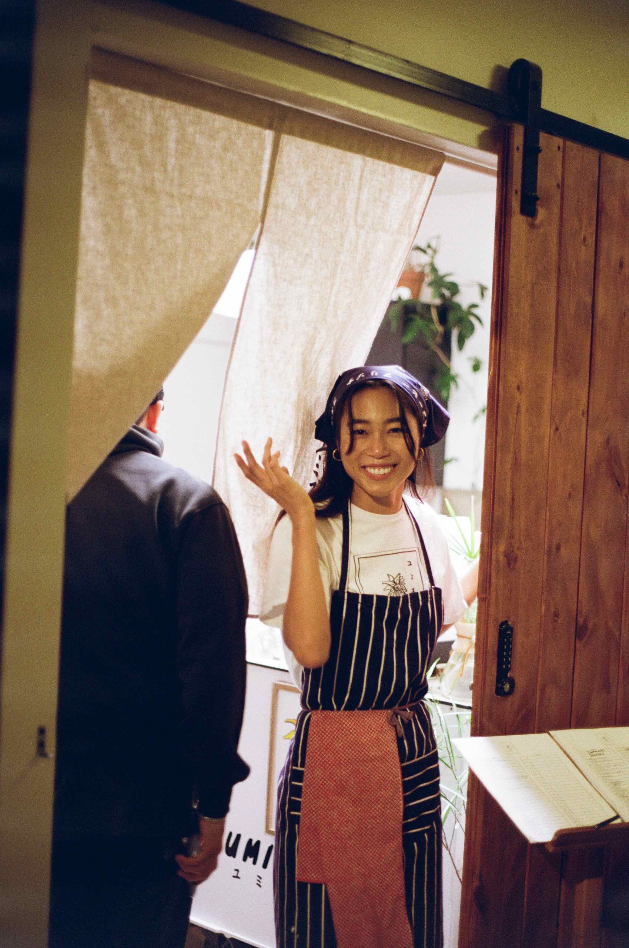 Greetings, Yumi shot on Kodak Gold 200 with a Canon T50, by jen
