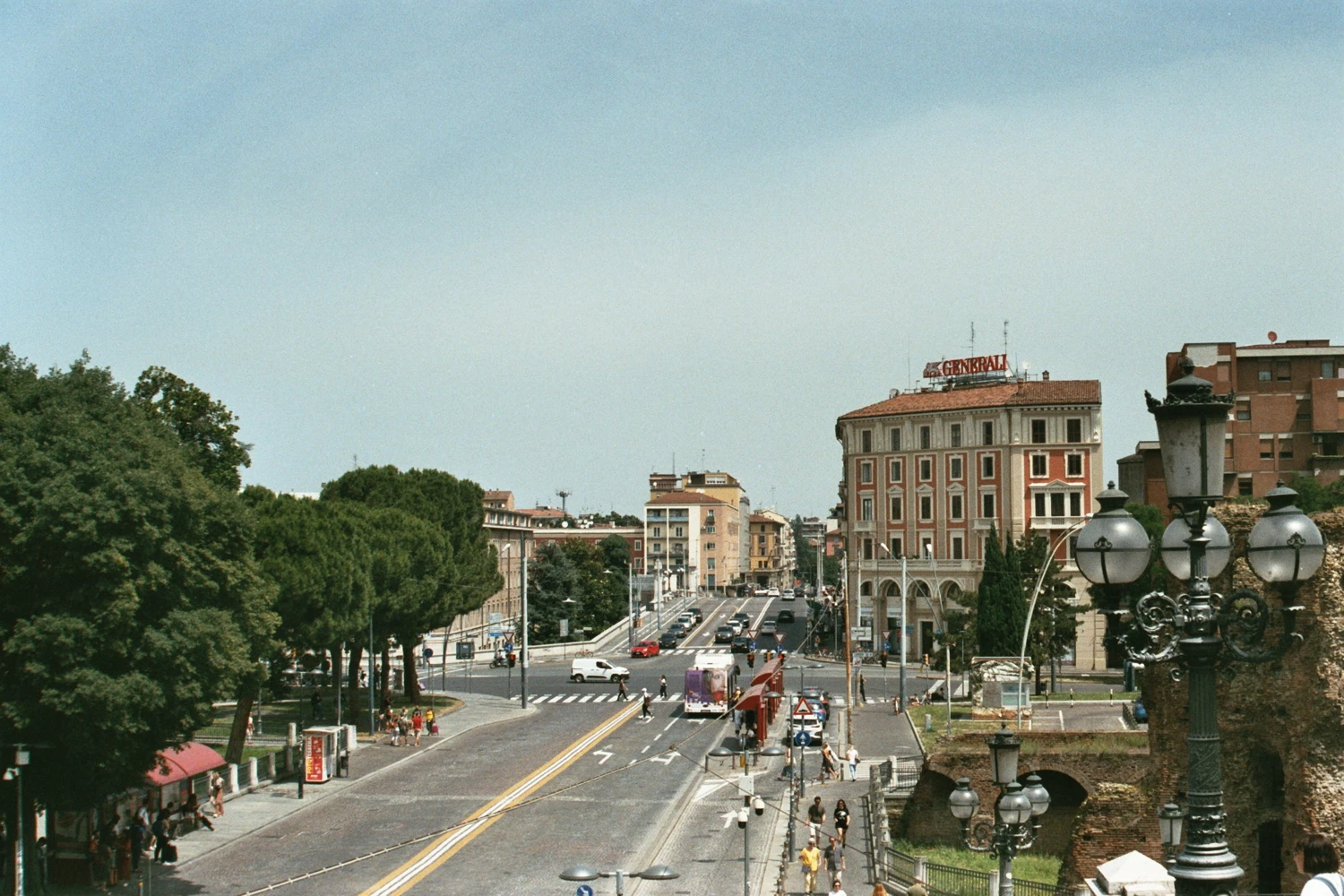 Bologna on film shot on Kodak ColorPlus 200 with a Praktica BC1, by Curzio