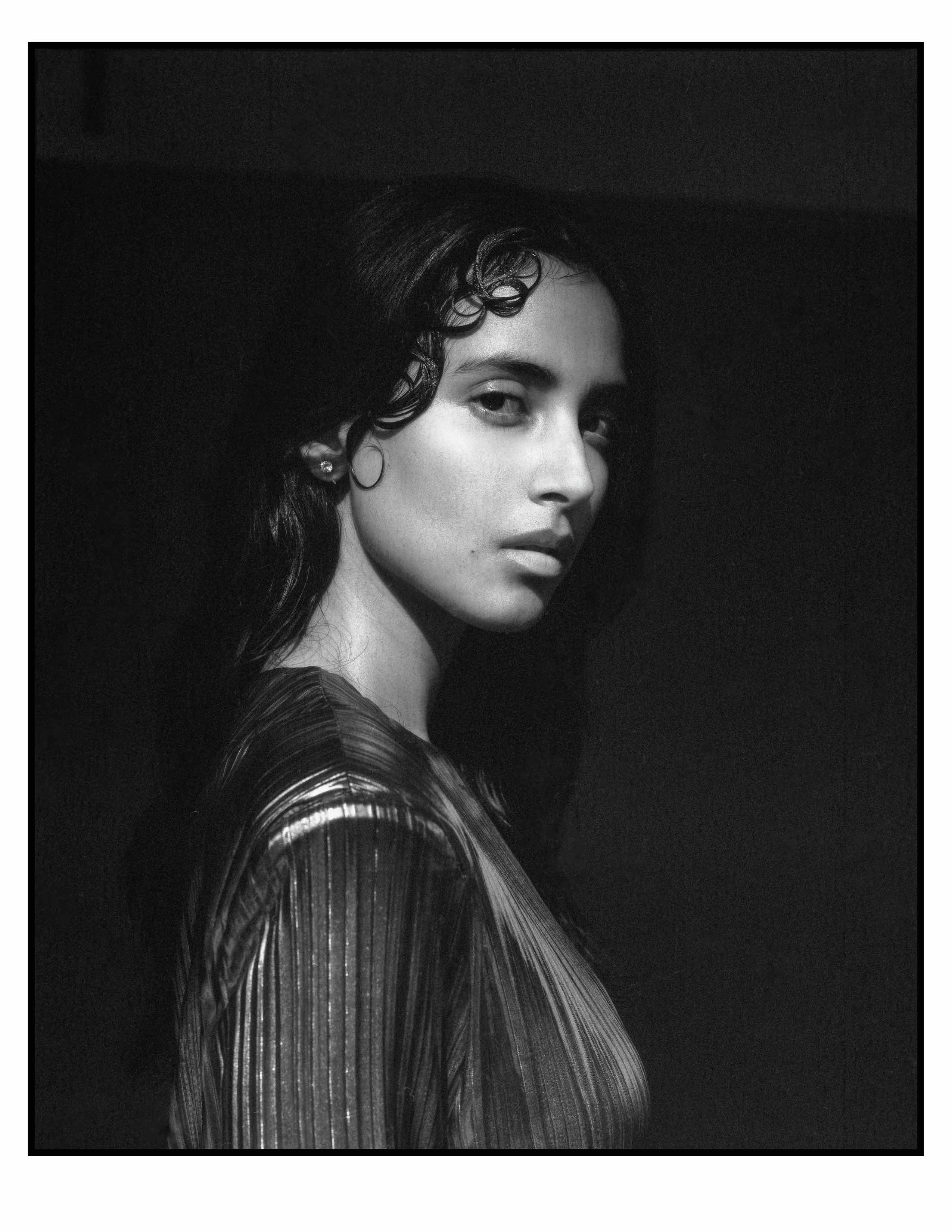 Sneha BW III shot on Japan Camera Hunter StreetPan 400 with a Mamiya RZ67 Pro II, by Brandon J Stjean