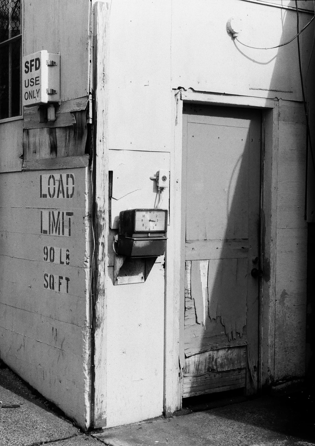 more at the door shot on Kosmo Foto Mono 100 with a Olympus Pen F, by Dylan Martisius
