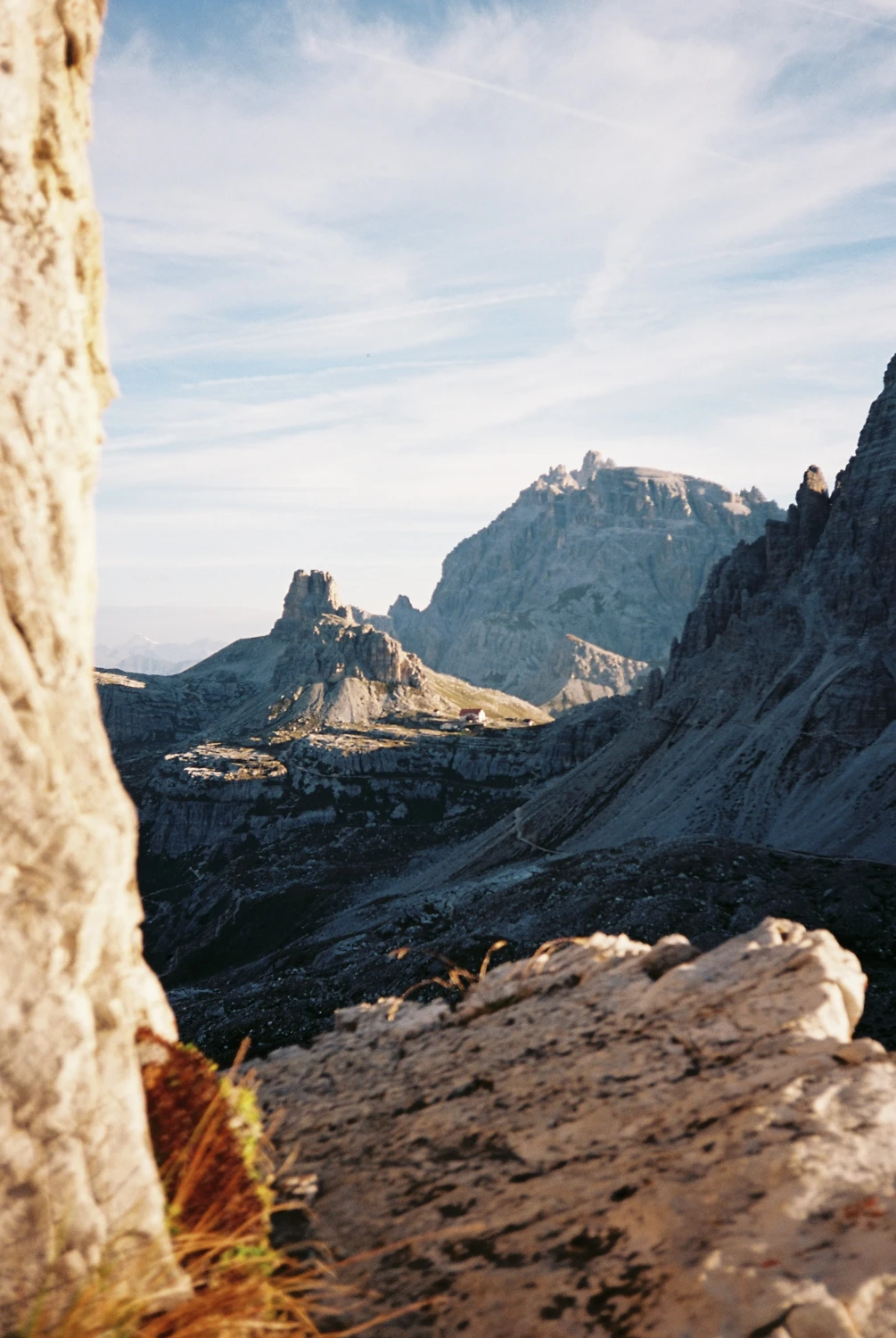The mountain hut shot on Kodak Ektar 100 with a Pentax Espio Mini, developed at Safelight, by Max Fohrer