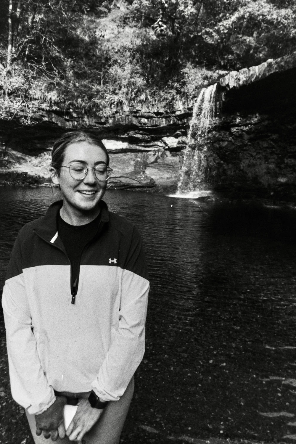 Waterfall shot on Ilford HP5 Plus 400 with a Minolta Dynax, by iamdanbarber