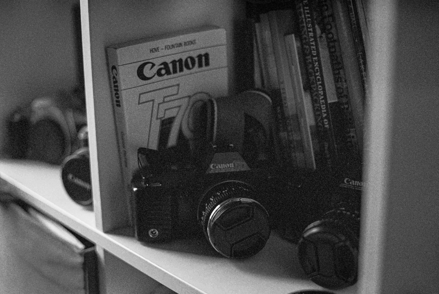 Some love for our 80s Canon SLRs shot on Kodak UltraMax 400 with a Canon EOS 300V, by Dave Roberts