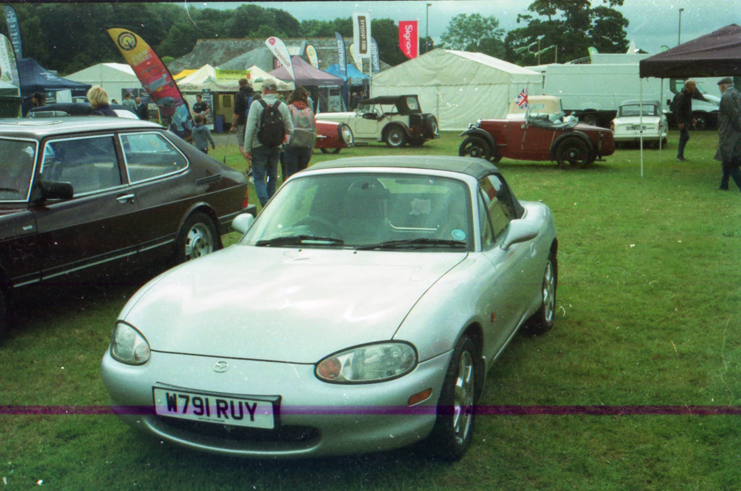DCS Miata shot on Kodak UltraMax 400 with a Nikon F501, by Mikey M