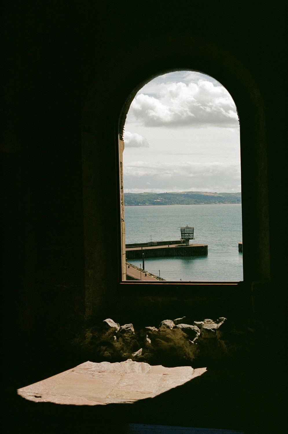 Carrickfergus Castle shot on Kodak Portra 400 with a Canon EOS 630, by Dylan Martisius