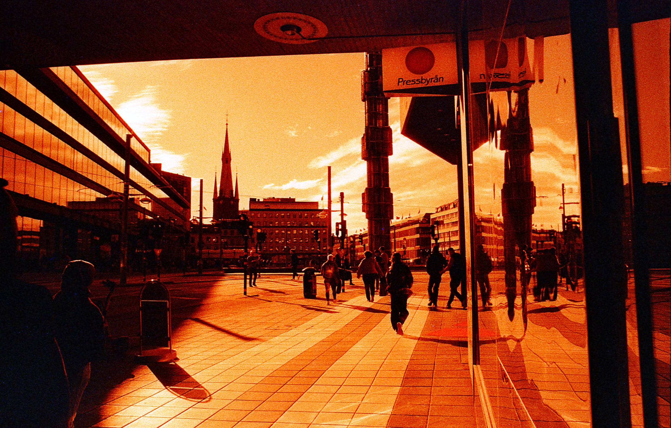 RED shot on Harman Red 125 with a Canon EOS 33, developed at Home / Self-Developed, by MARCO PHOTOS