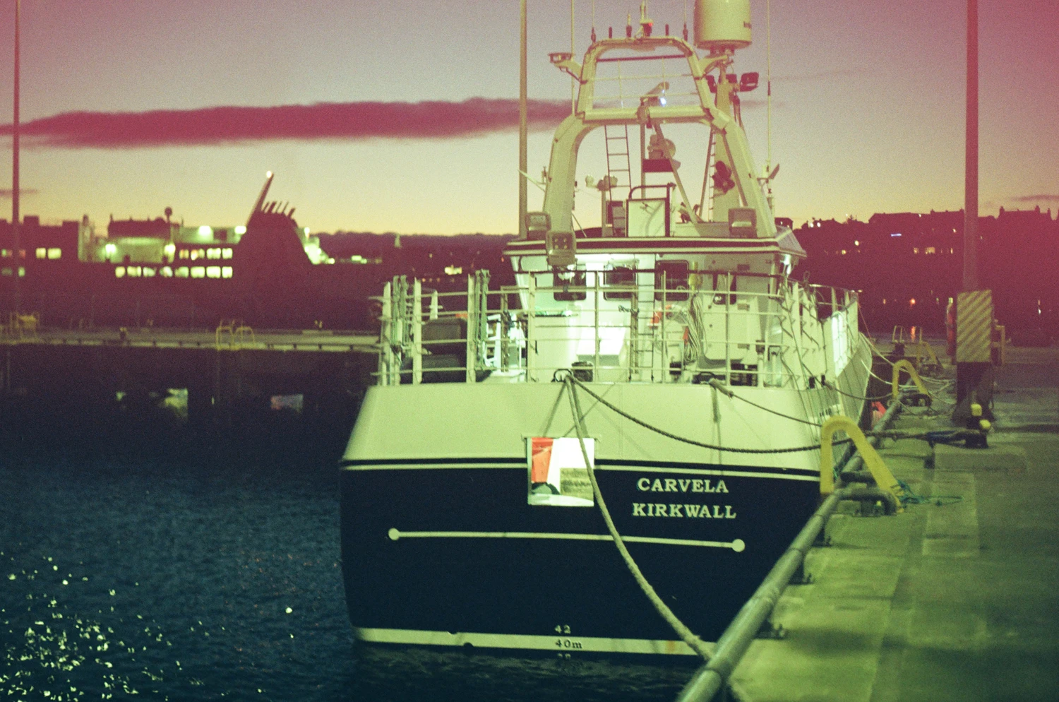 on the docks shot on Kono! Original Mirage 200 with a Canon EOS 750, by Jasmine Heyward