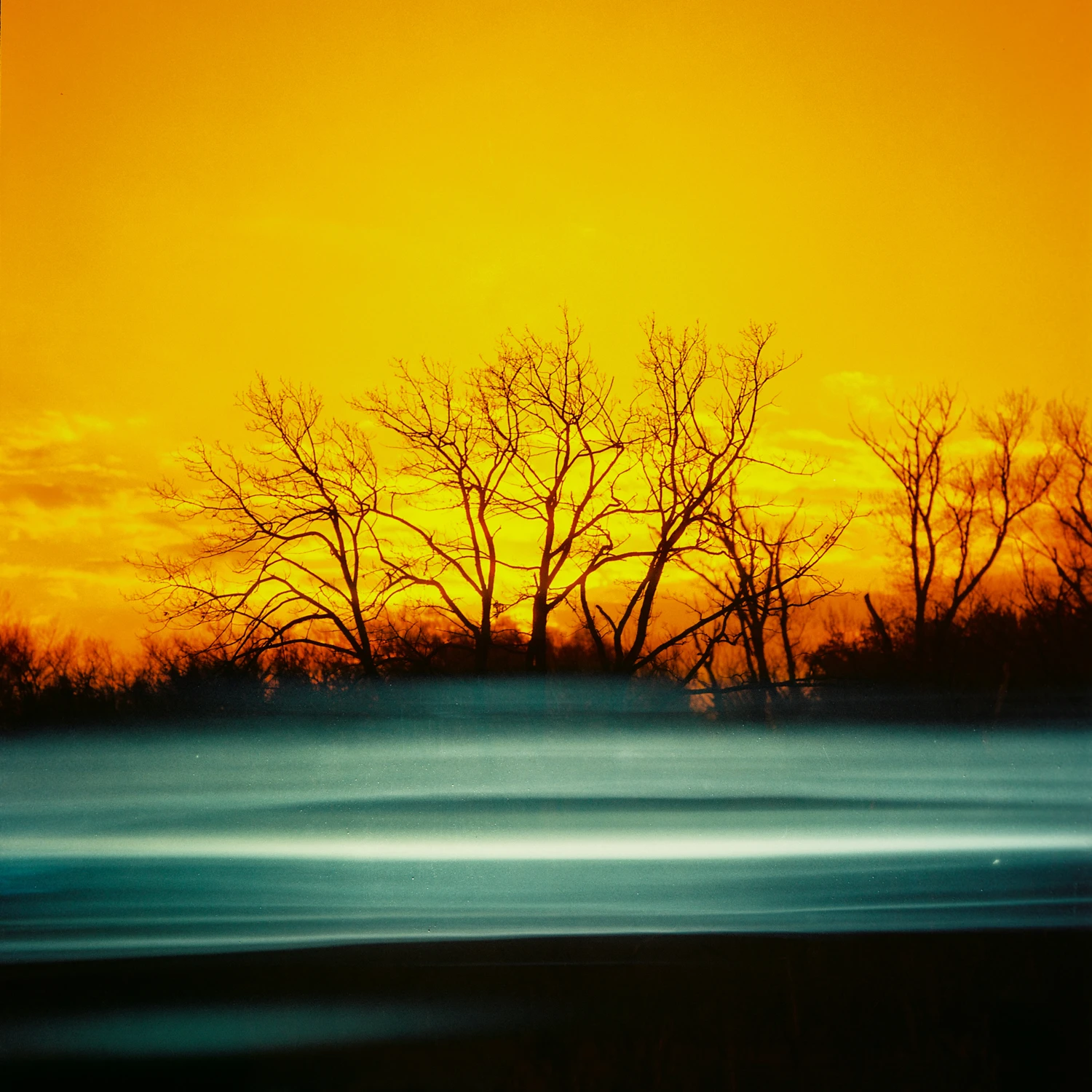 Film photo shot on Lomography Redscale XR 50-200 with a Bronica SQ-A, by Angela Khoptyuk