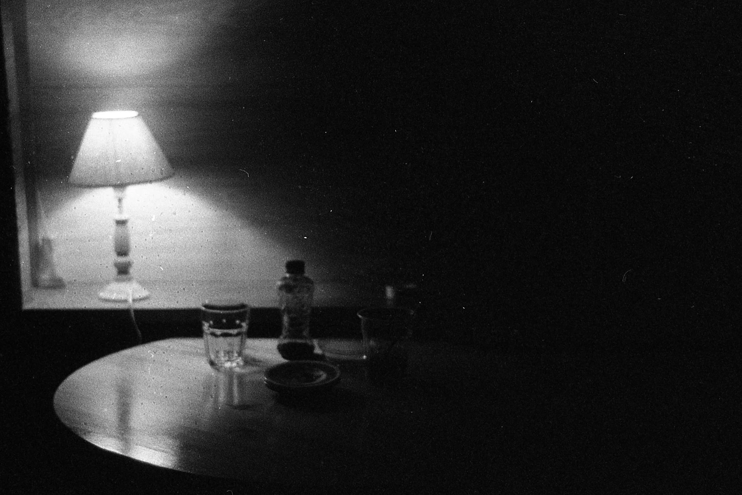 Dim light shot on Ilford Delta 3200 with a Kiev 4, by Distorted Composition