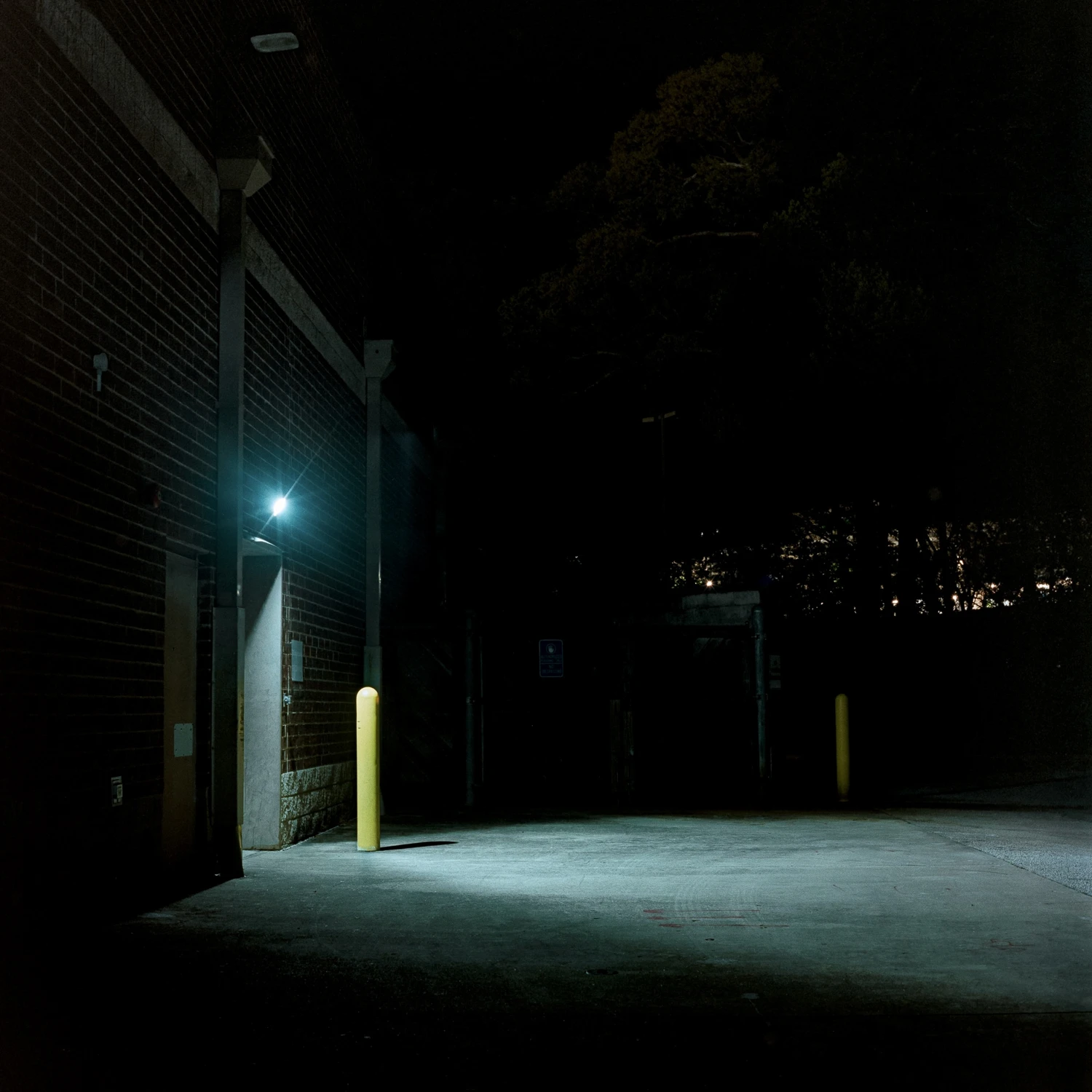 Walgreens Back Door shot on Fujifilm Pro 400H with a Hasselblad 2000 FC/M, developed at Home / Self-Developed, by Richard Vialet, ASC