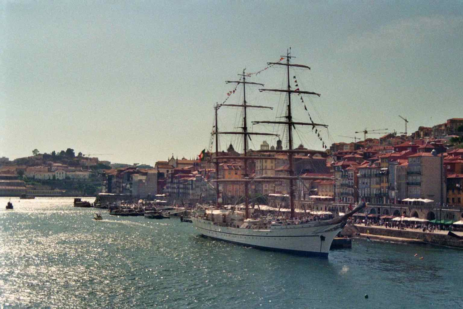The port of yesterday shot on Kodak UltraMax 400 with a Ricoh KR-10 Super, by Zane