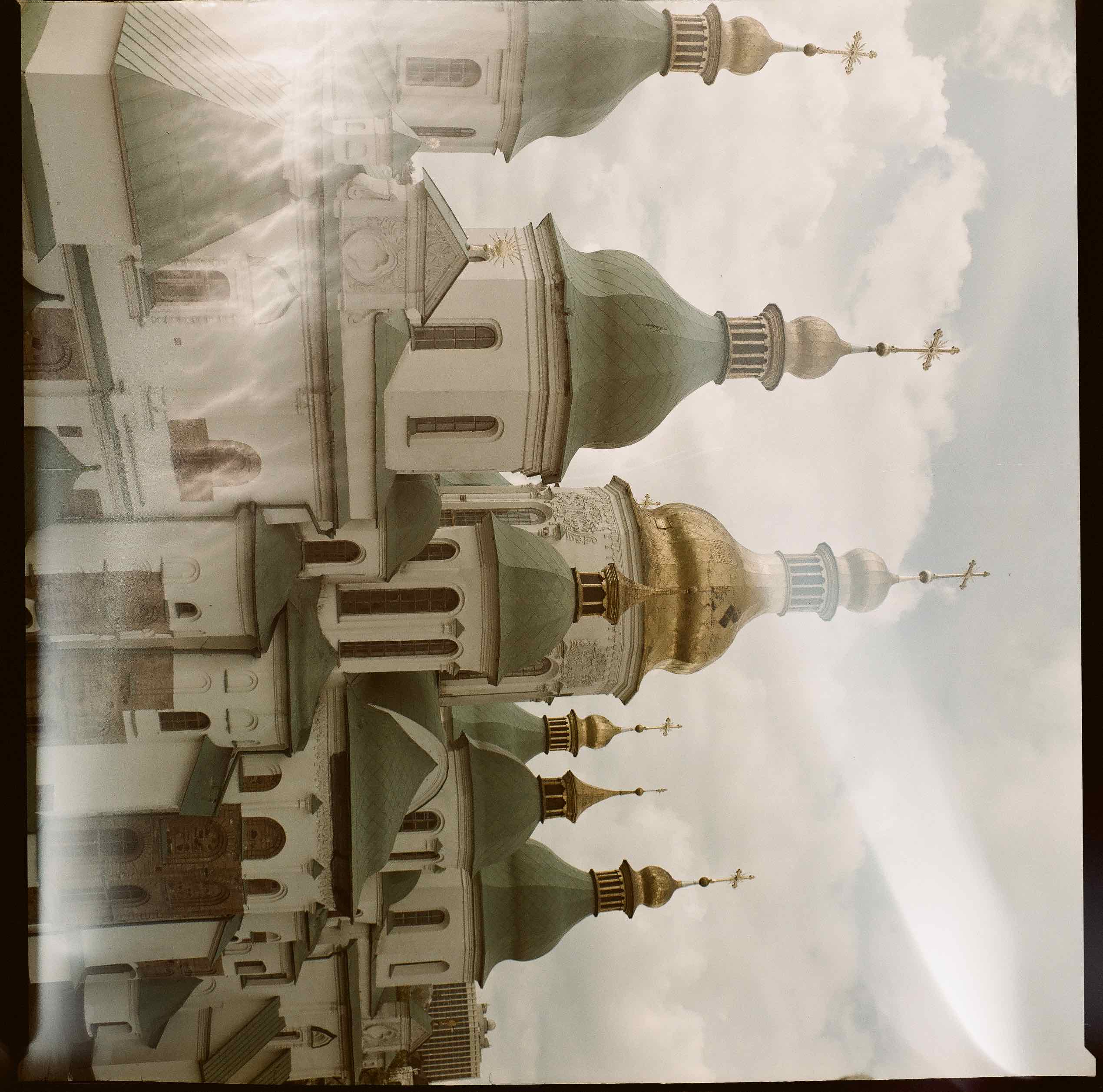 Sofiia shot on Lomography LomoChrome Metropolis 100 with a Kiev 88CM, by Andrew
