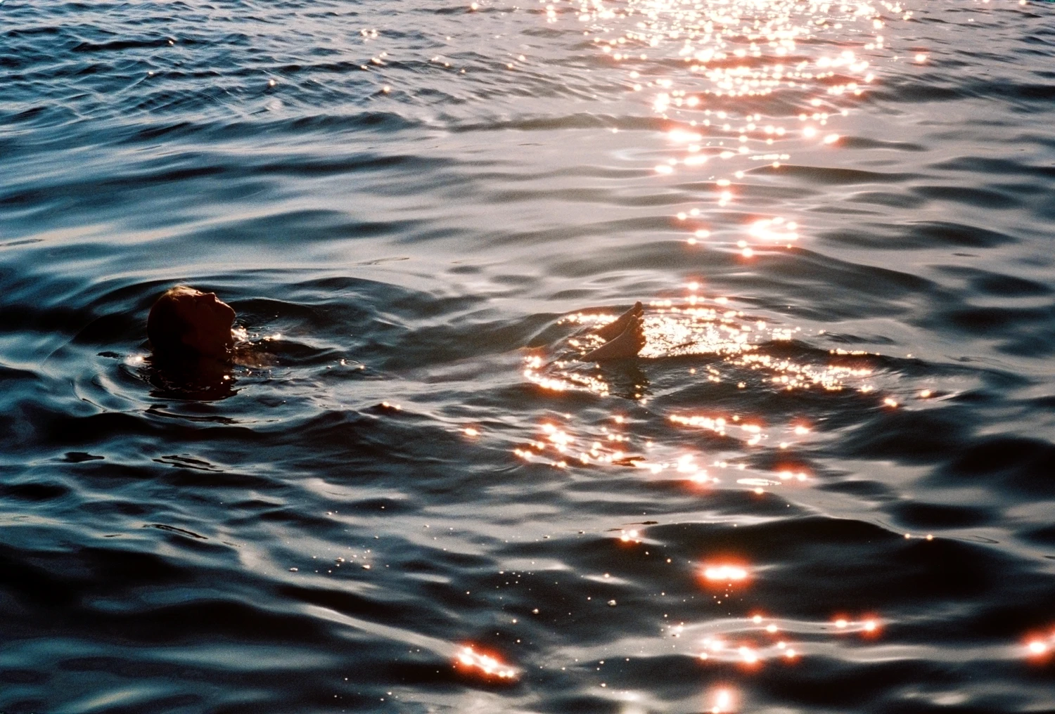 Sunset at the Adriatic shot on Adox Color Mission 200 with a Leica M3, by Philipp A. Grzywaczyk