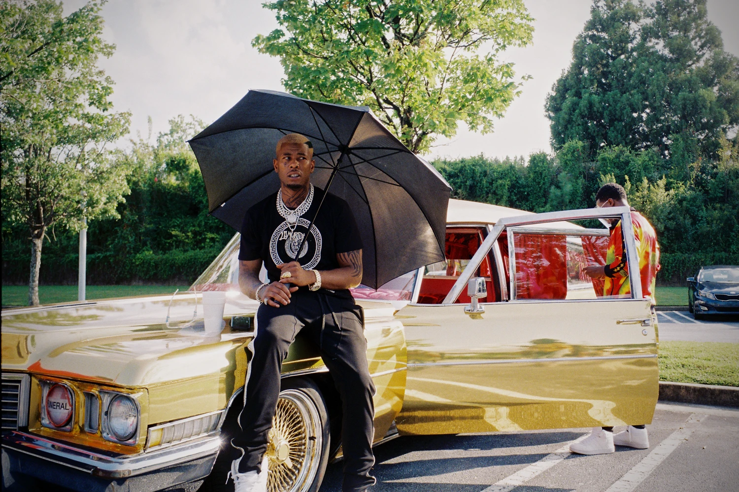 Lil’ Murda shot on Fujifilm FujiColor C200 with a Fujifilm Klasse W, by Richard Vialet, ASC