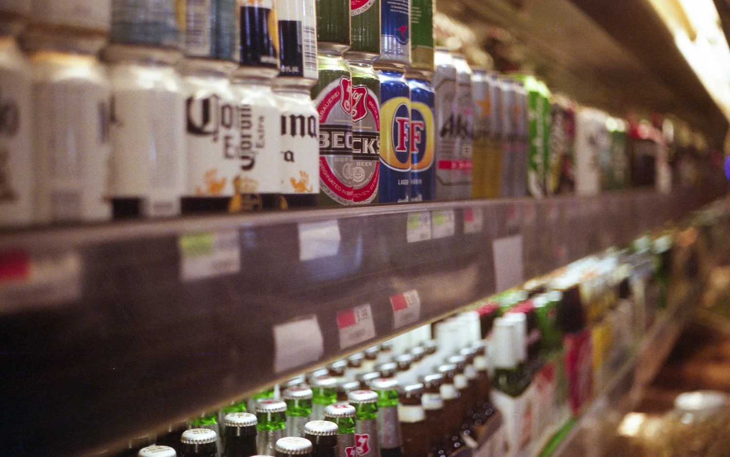 Brews shot on Fujifilm Superia Venus 800 with a Vivitar 220 SL, by Evan