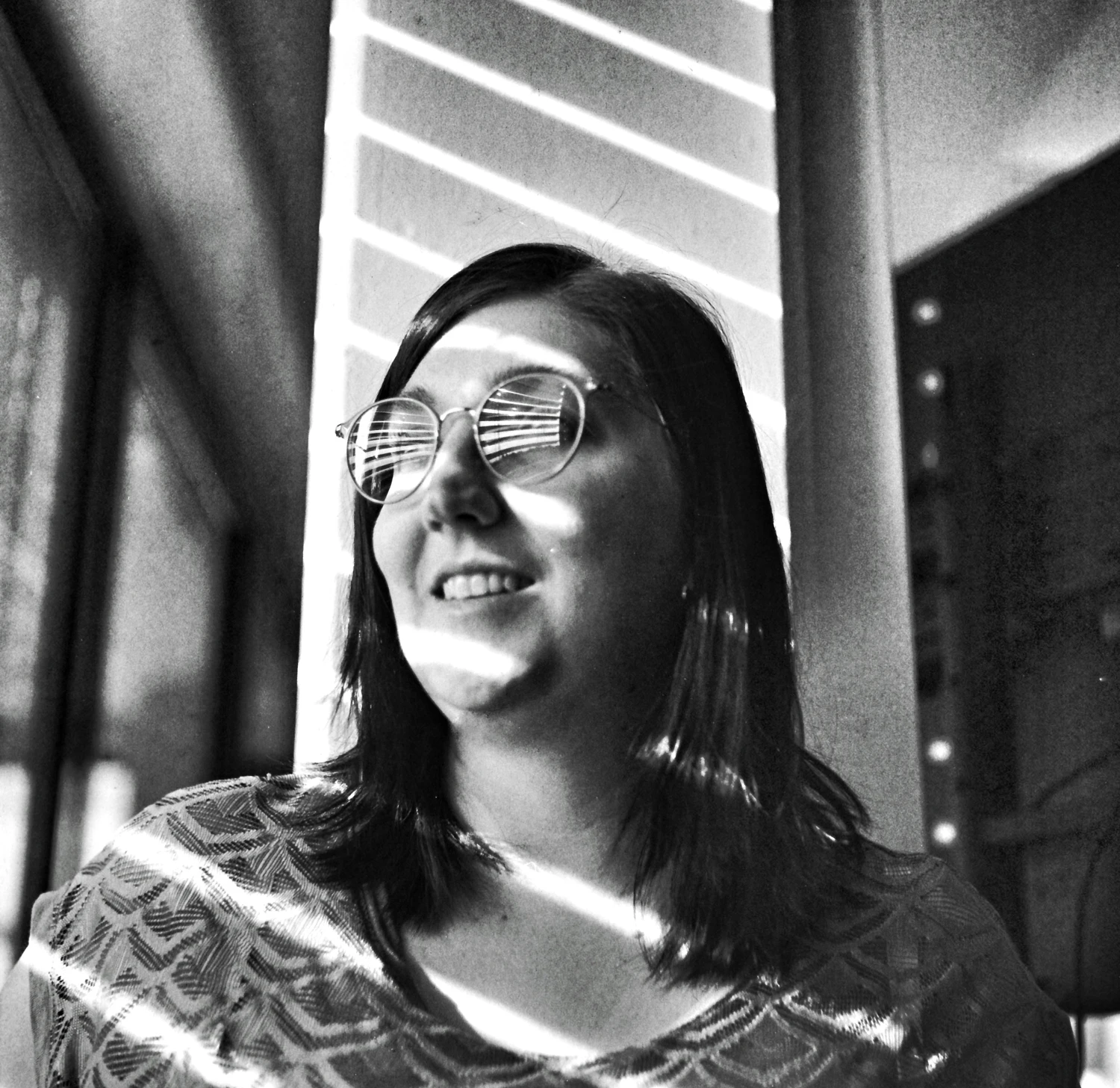Stripes shot on Ilford FP4 125 with a Rolleiflex K4A, by Sven Jakob