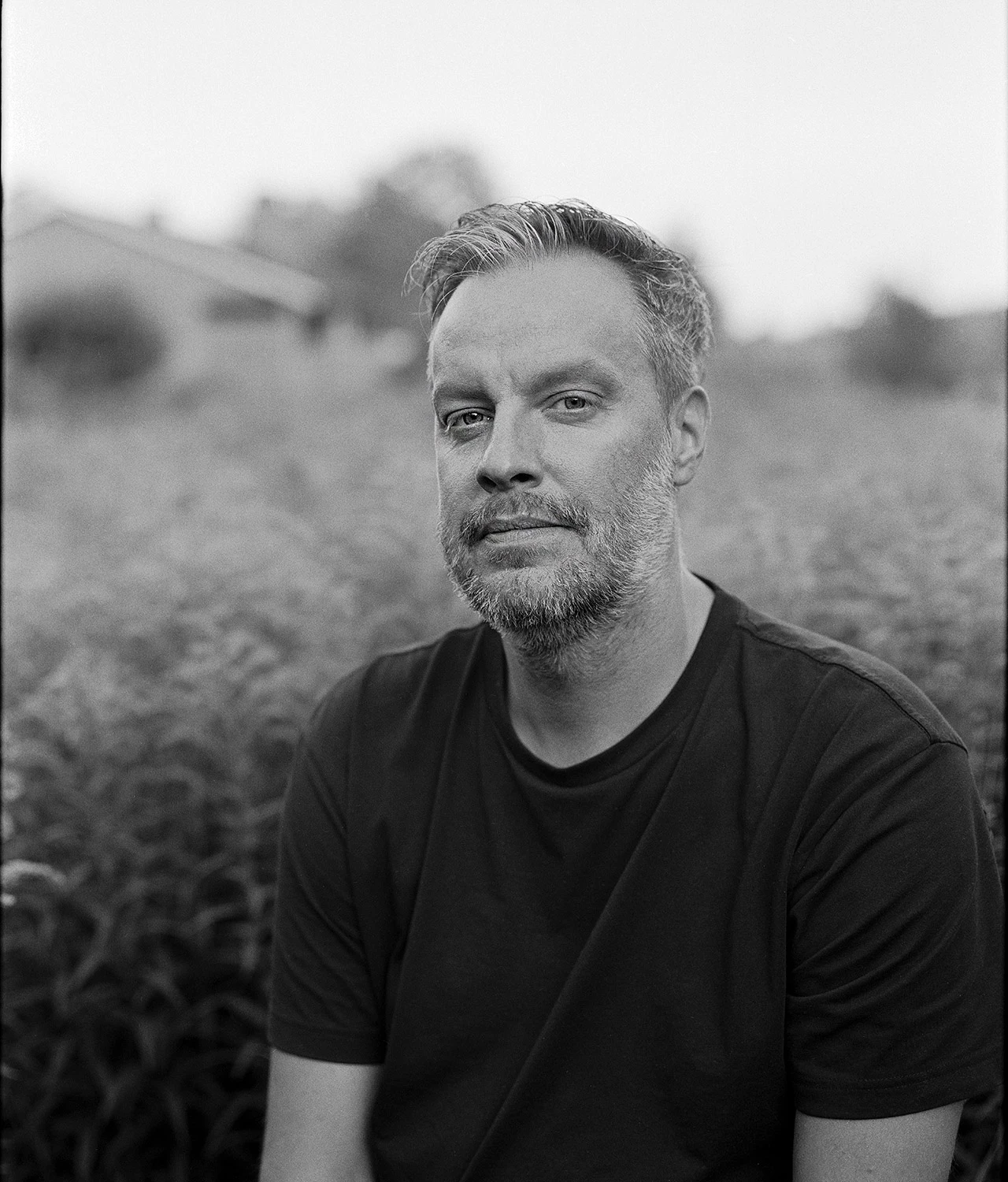 Rob shot on Ilford HP5 Plus 400 with a Fujica GM670, by Martin B Nagy