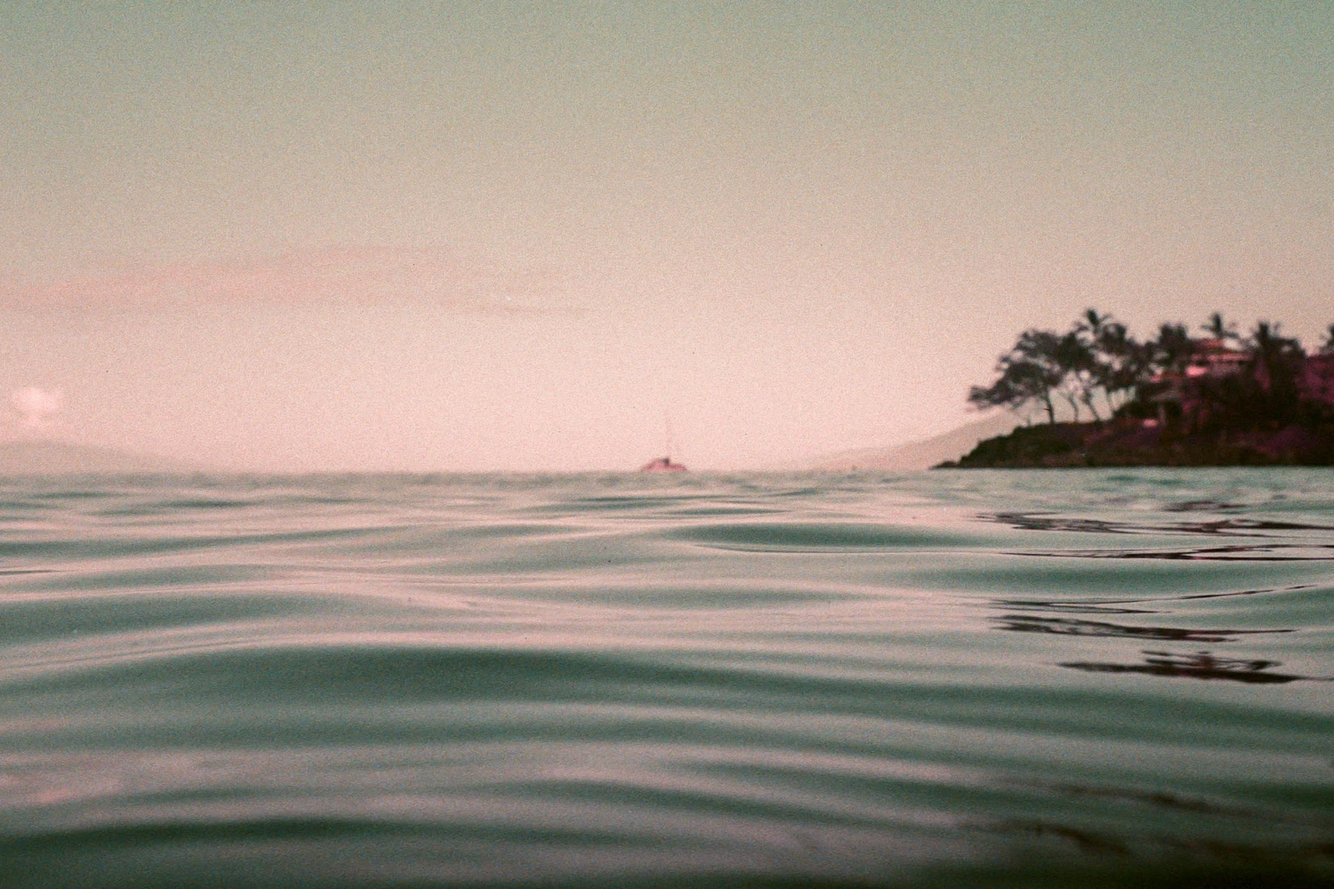 Psychedelic Sailing shot on Lomography LomoChrome Purple 100 with a Nikonos IV-A, by James Cunningham