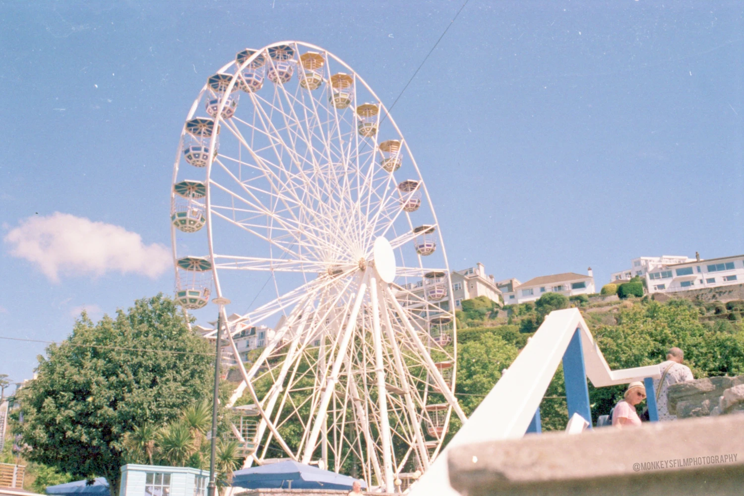 The wheel shot on Fujifilm Superia X-TRA 400 with a Nikon F501, by Mikey M