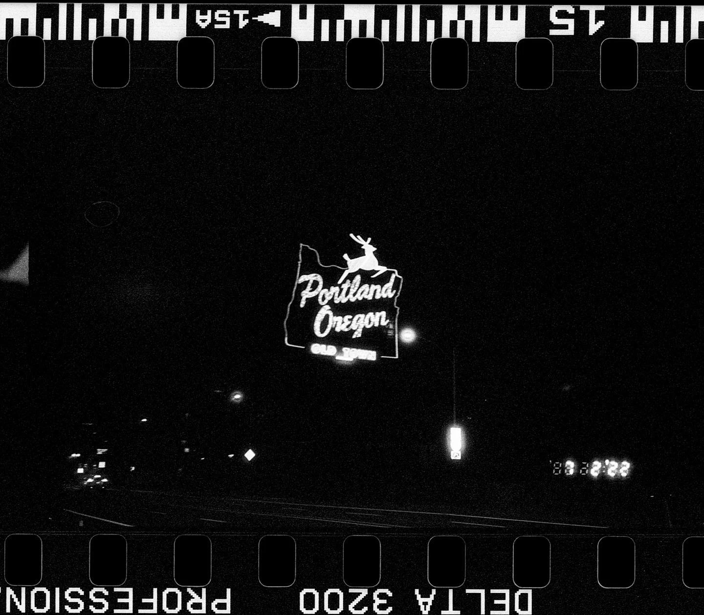 City Staples shot on Ilford Delta 3200 with a Konica-Minolta Zoomdate 60, by Steven Redondo