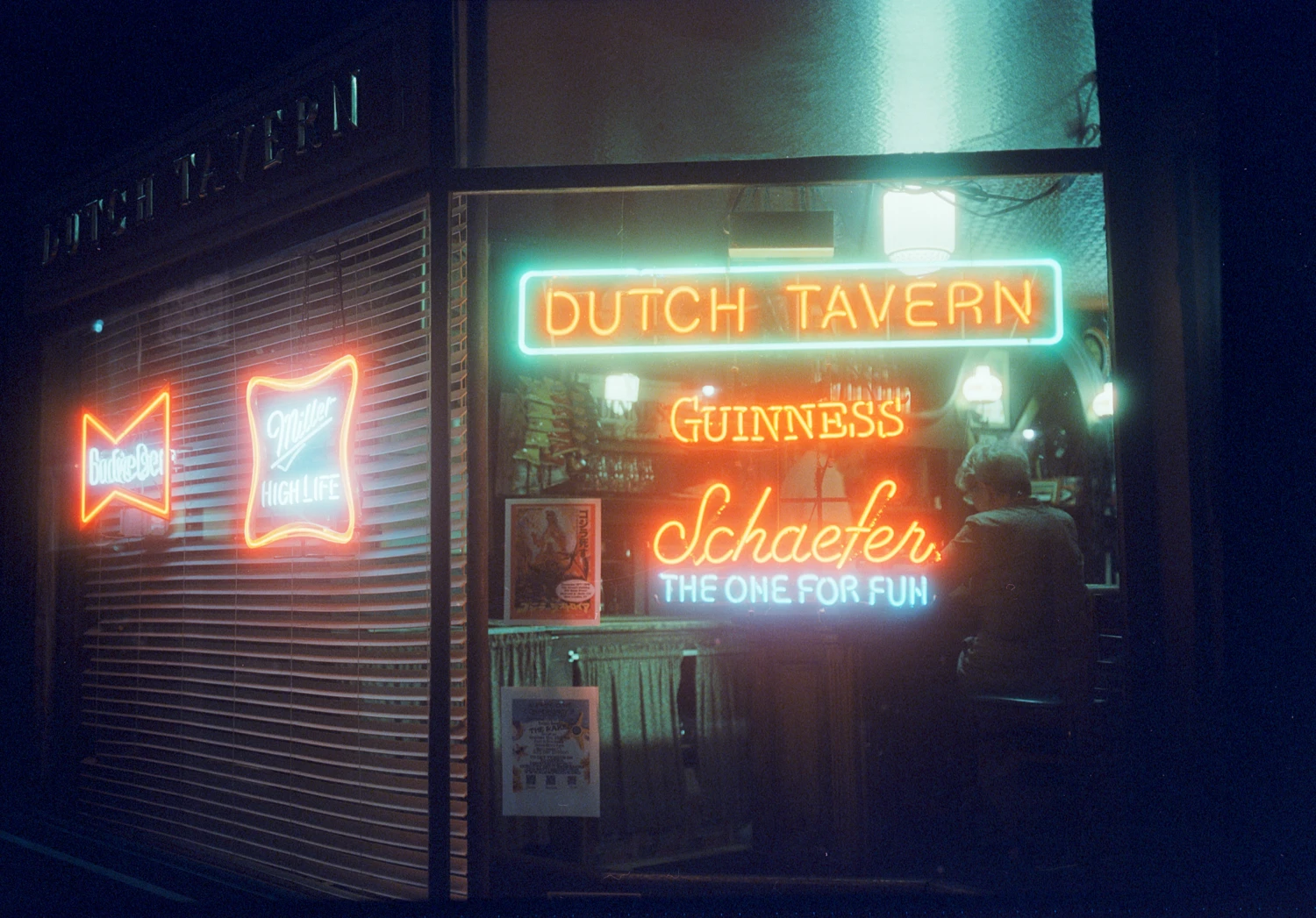 Cash Only shot on Cinestill 800T with a Fuji GL690, by Alan Warga