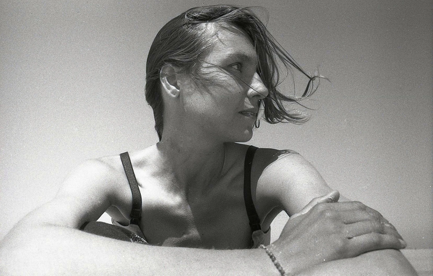She shot on Ilford HP5 Plus 400 with a Canon FTb, by Tanya