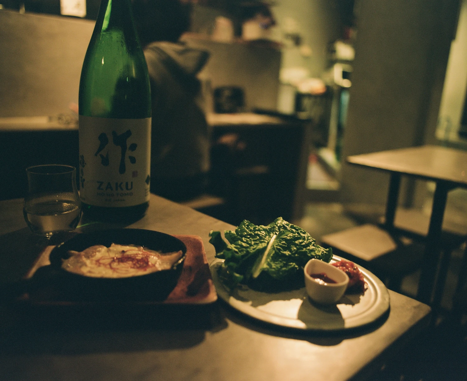 Quiet night out. shot on Kodak Portra 400 with a Pentax 6x7, developed at National Photo, by TokyoZenPoetry
