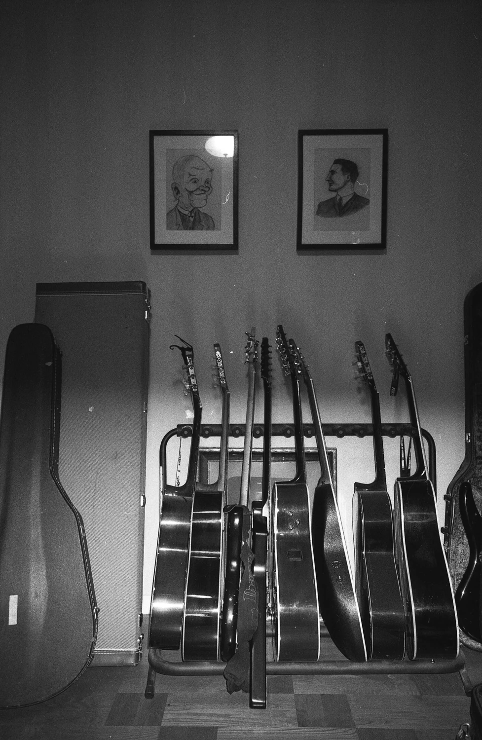Parking lot shot on Ilford HP5 Plus 400 with a Ricoh GR1s, by Martin B Nagy