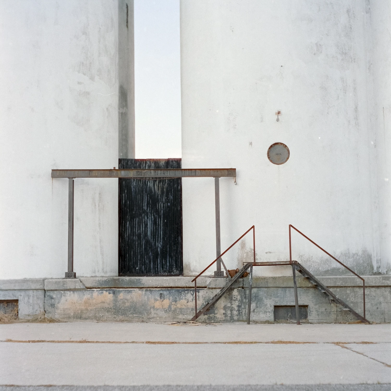 Square, Triangle, Circle. shot on Cinestill 400D with a Mamiyaflex C2, by Cray