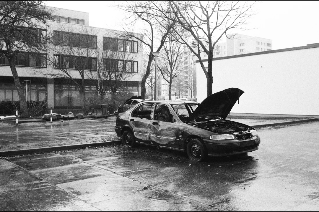 aftermath shot on Cinestill BWXX with a Leica M2, developed at Film Speed Lab, by slxcke