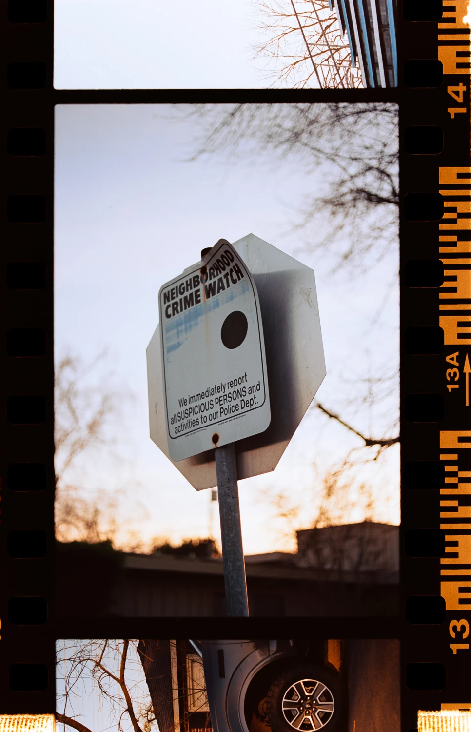 Neighborhood Watch shot on Kodak Ektar 100 with a Leica R3, by Ross Thomas