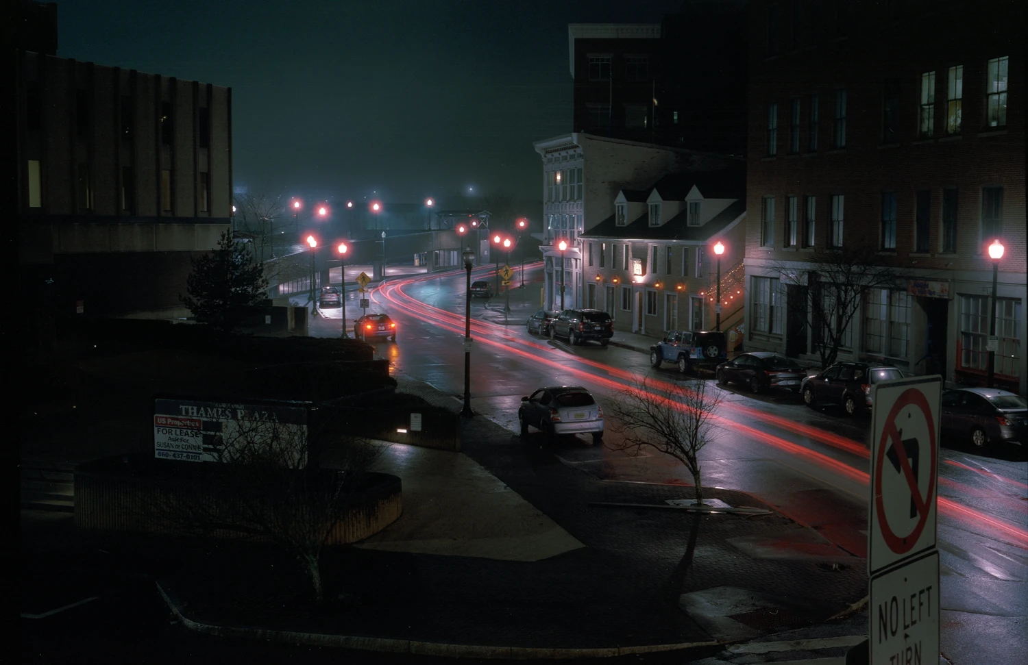 Driver shot on Cinestill 800T with a Fuji GL690, by Patrick Hennessy