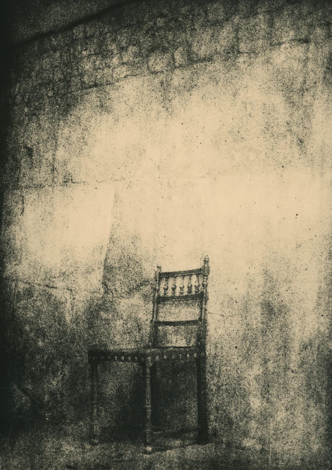 The chair shot on Rollei RPX 100 with a Olympus OM-2, by Christelle Camus