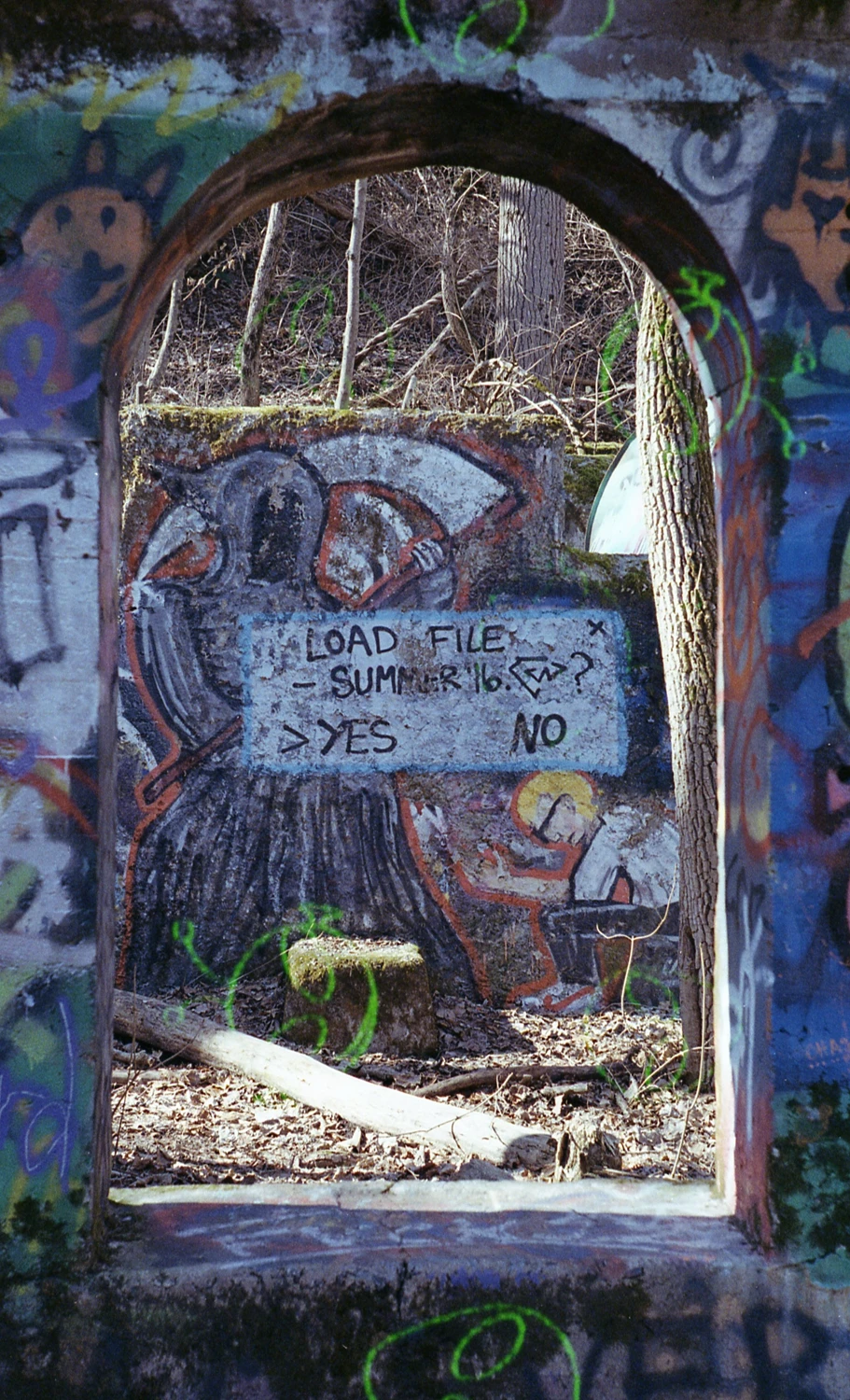 Yes or no? shot on Kono! ALiEN 200 with a Canon P, by Issac