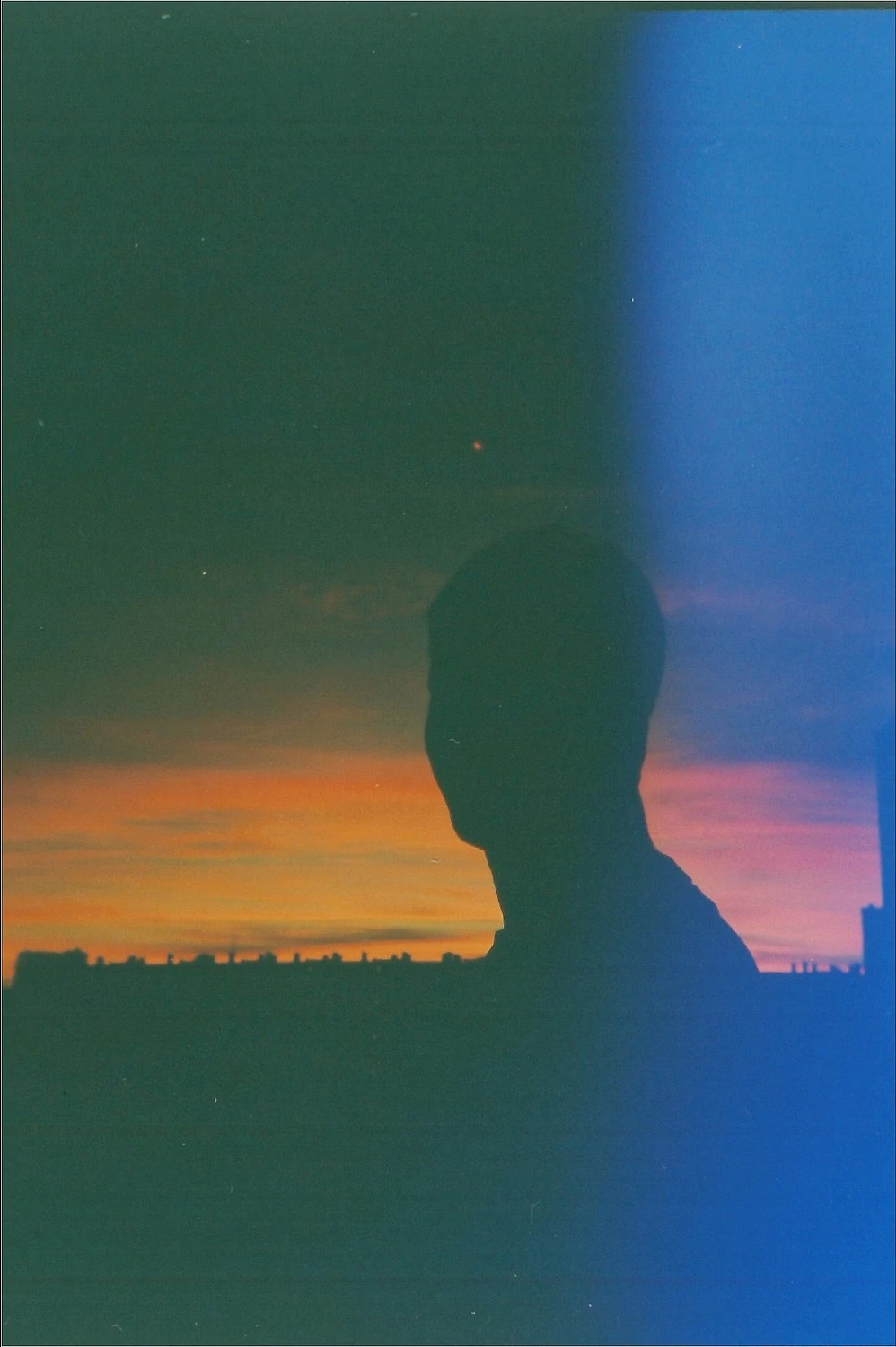 L'heure Bleue shot on Fujifilm Pro 400H with a Holga 120 CFN, by Florian Bandinu