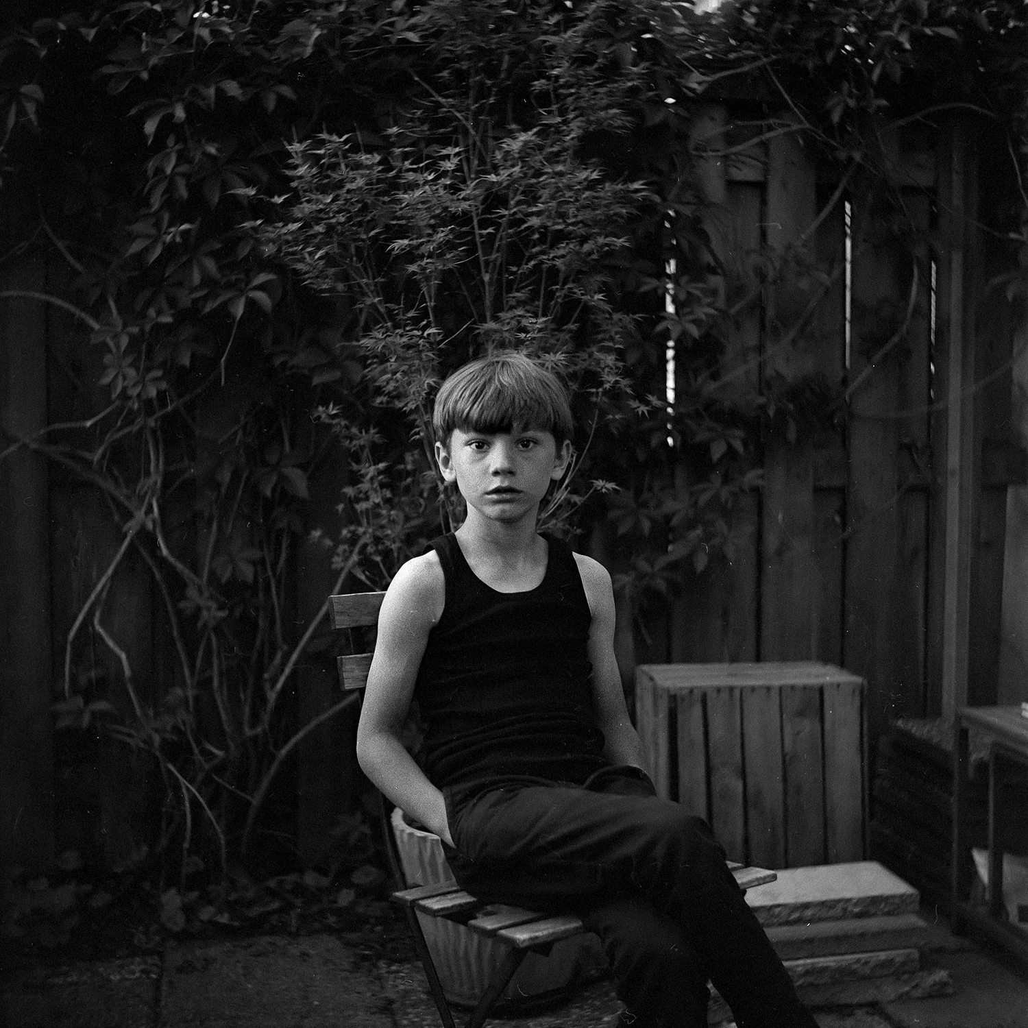 Offspring shot on Foma Fomapan 400 Action with a Seagull 4A, by Martin B Nagy