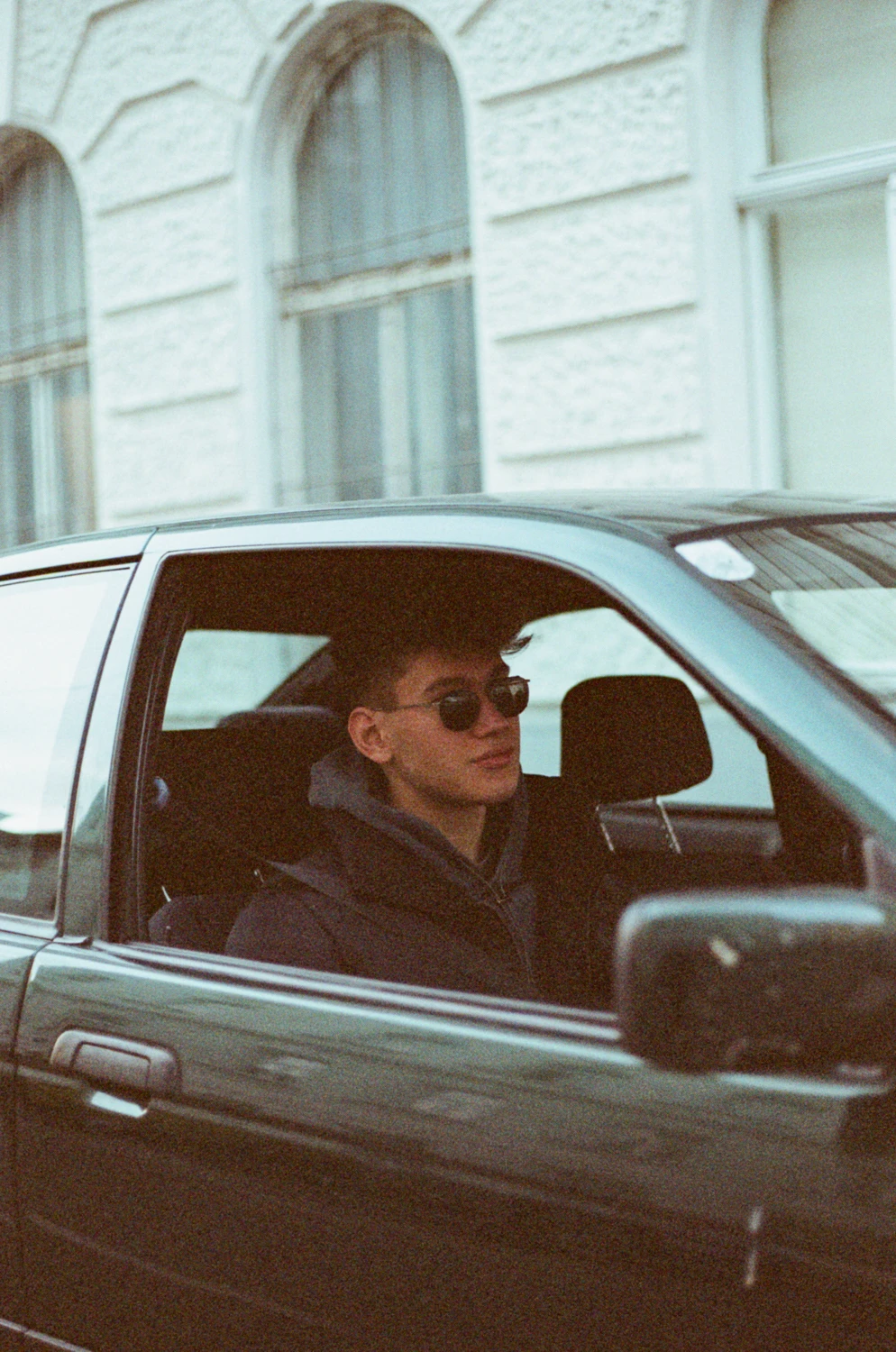 sascha in november shot on Fujifilm Press 800 with a Canon EOS 100, by reflects_a_moment