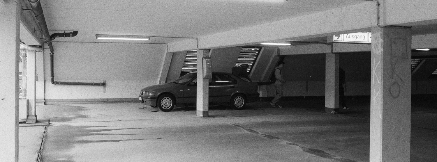 ready to leave shot on Agfa APX 400 with a Yashica FX-D SE Quartz, by reflects_a_moment