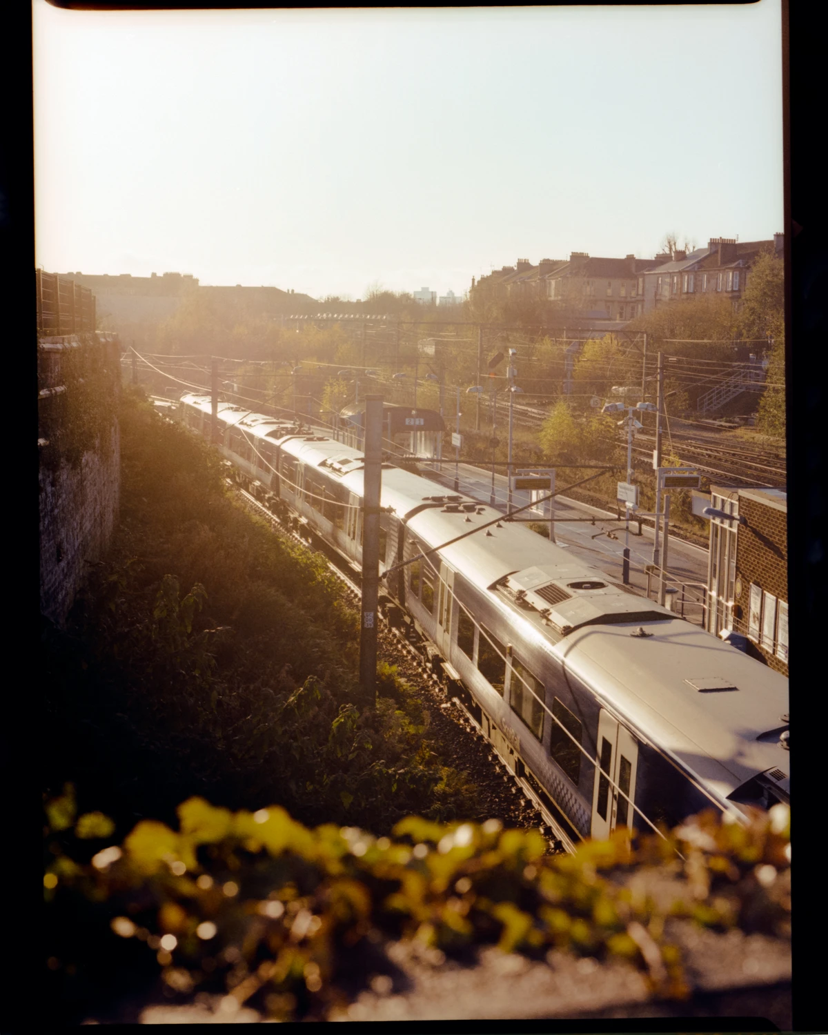 🚃 shot on Fujifilm Velvia 100 with a Pentax 645, by haroon