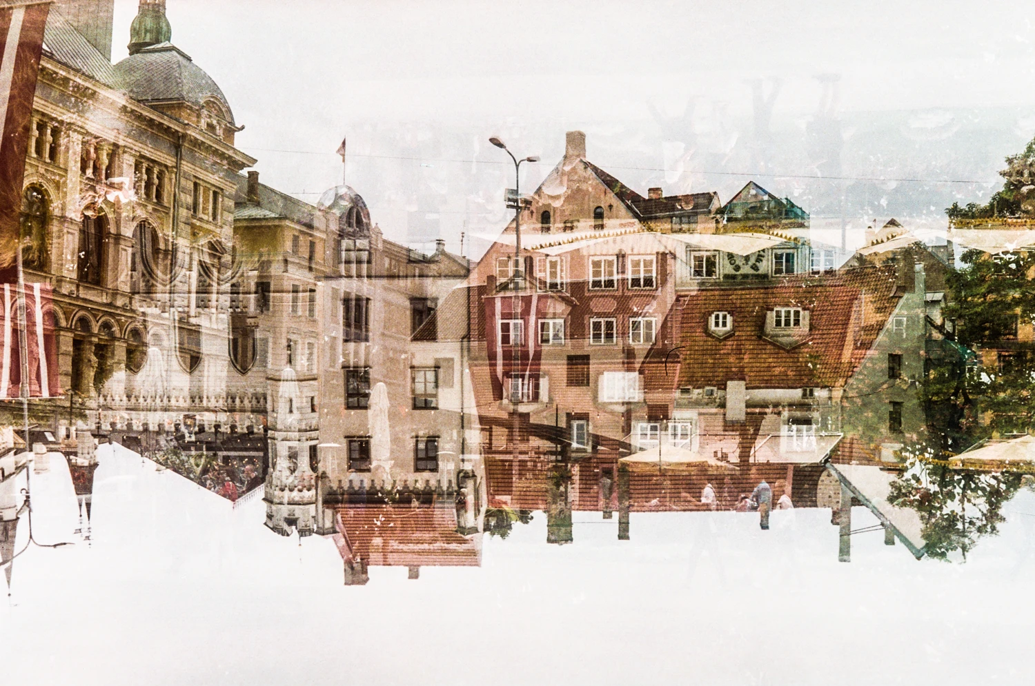 riga upside down shot on Kodak ColorPlus 200 with a Yashica Electro 35 GX, by oblivion