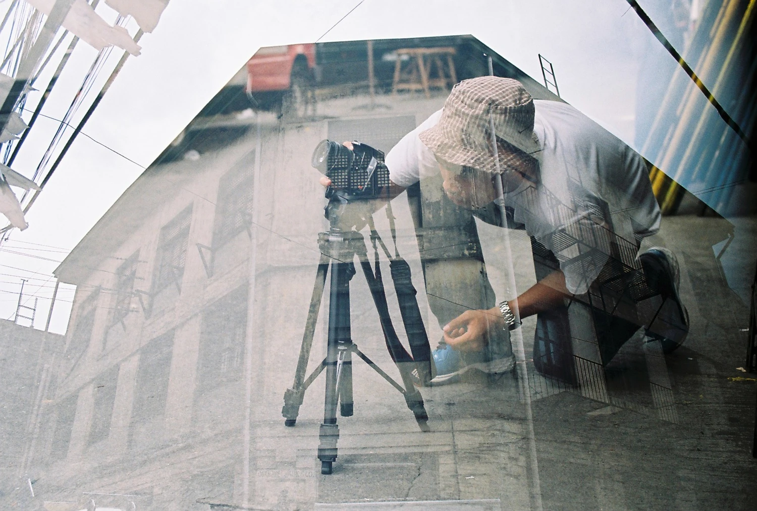 Perspective shot on Kodak Ultima 100 with a Canon A-1, by Marvin