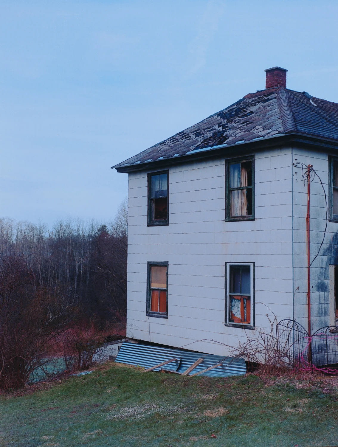 This Old House shot on Kodak Portra 800 with a Fuji GW670III, by Bryan Jackson