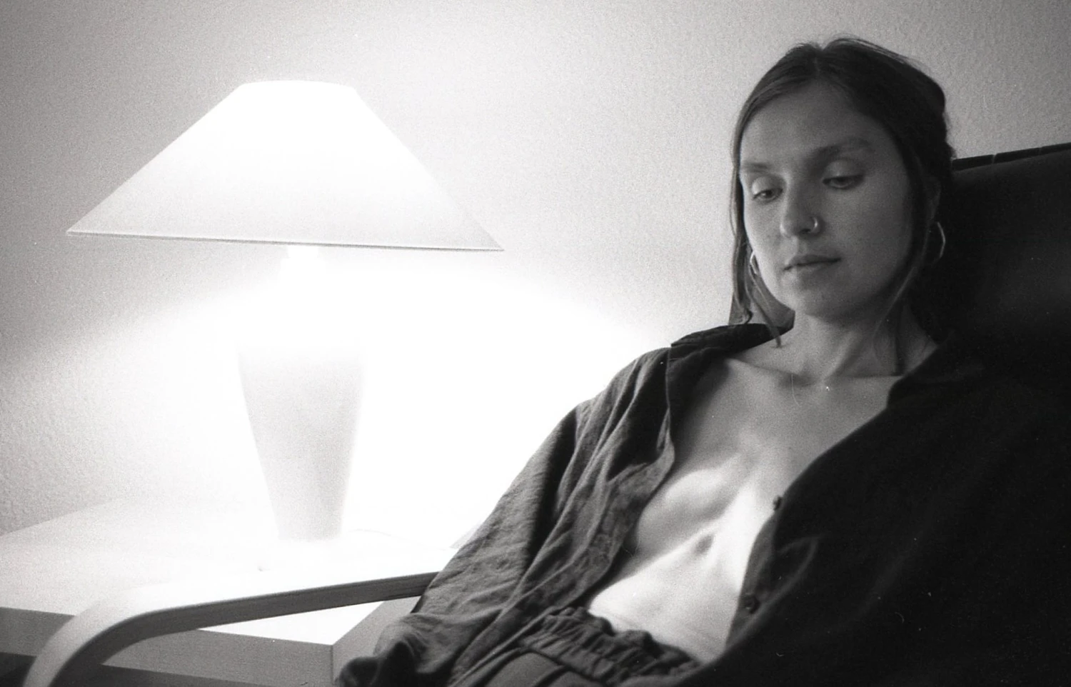 She shot on Ilford HP5 Plus 400 with a Canon FTb, by Tanya