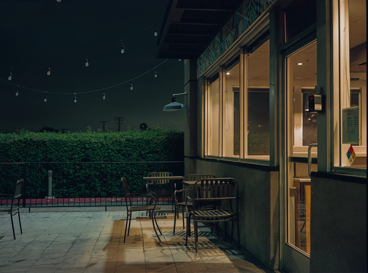 Slow Times at El Pollo Loco - Burbank, CA 2023 shot on Kodak Portra 160 with a Fuji GW680III, by Richard Vialet, ASC