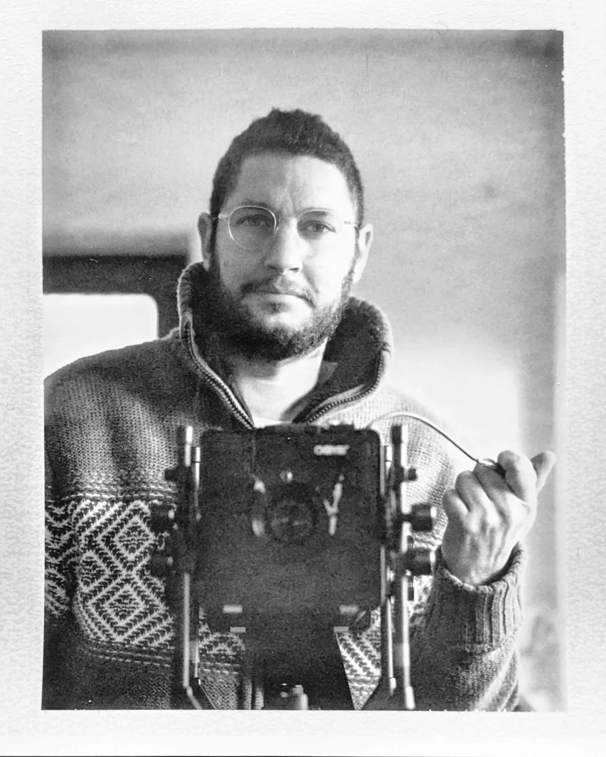 Nostalgia shot on Fujifilm FP-3000B with a Cambo 4x5, by Rémi
