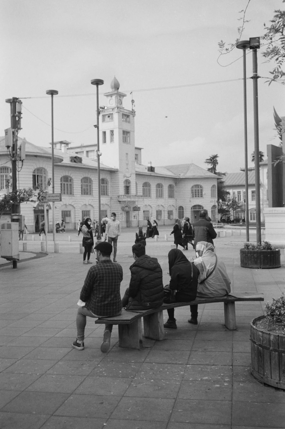 Nothing shot on Ilford Pan 100 with a Yashica MF-2 Super, by Mostafa