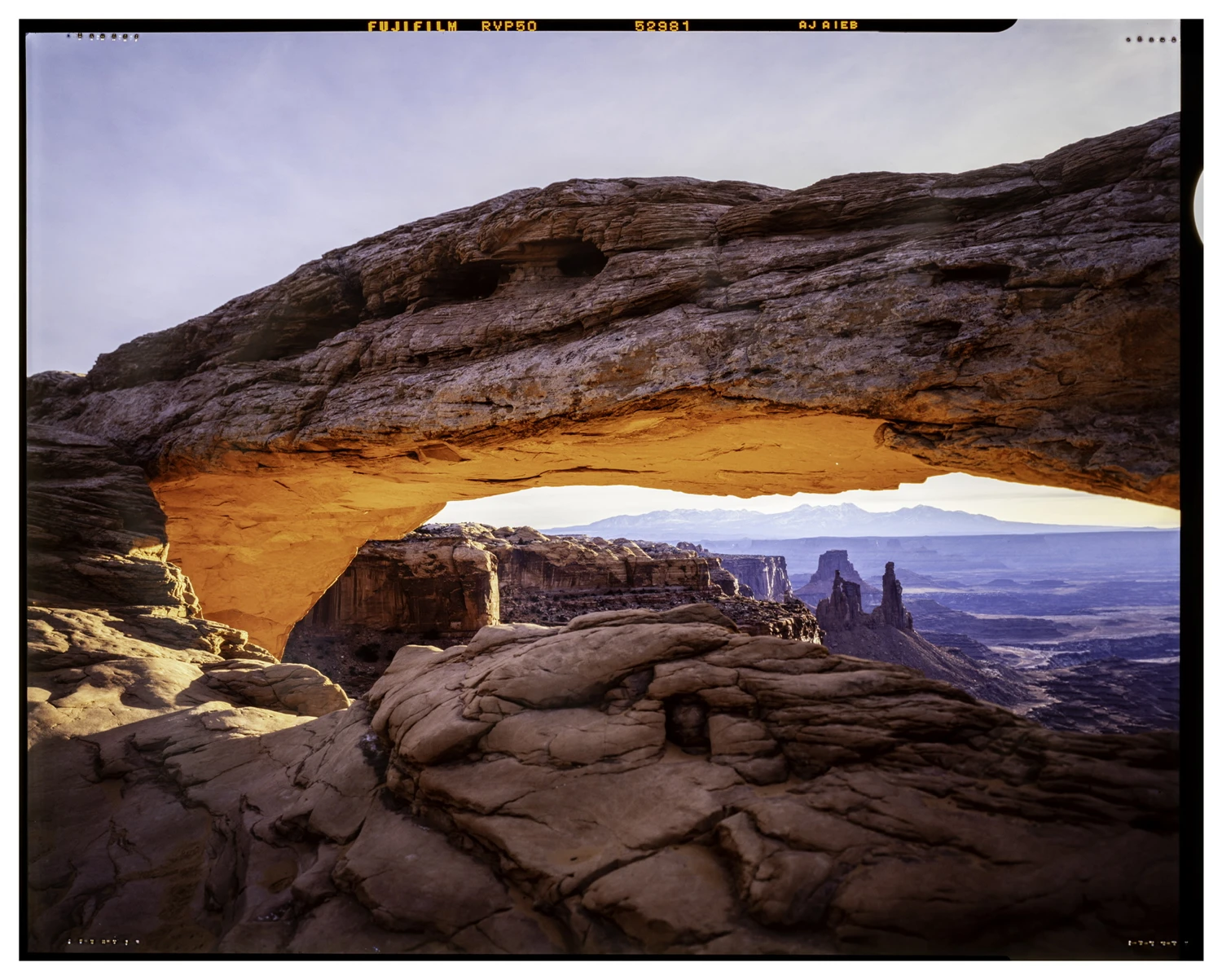 Mesa shot on Fujifilm Velvia 50 with a Intrepid 4x5 MK4, by Clayton Arrowood