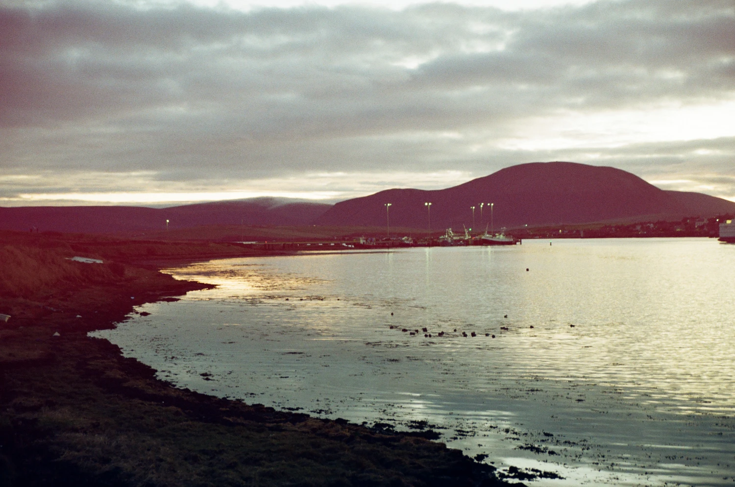 stromness harbour shot on Kono! Original Mirage 200 with a Canon EOS 750, by Jasmine Heyward