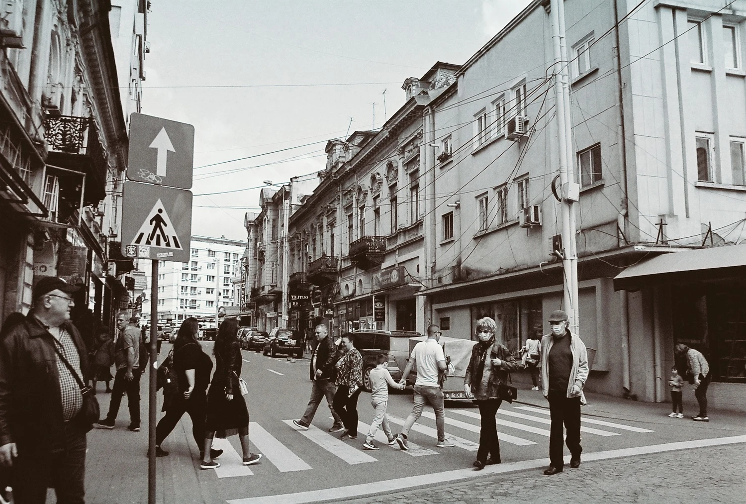 Film photo shot on Ilford XP2 Super 400 with a Nikon F60, by Vlad Angheluț